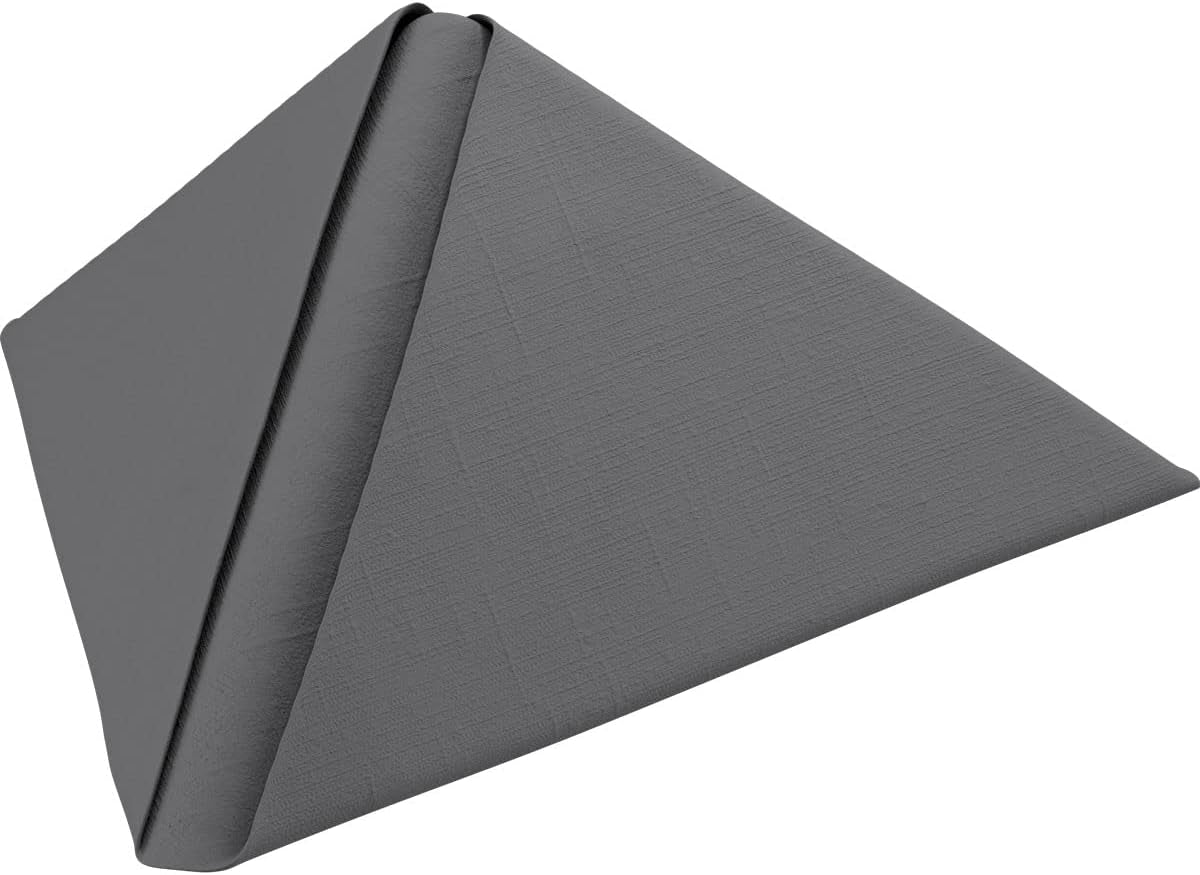 Serwetki gładkie Granite Grey 40 X 40 Cm 45 sztuk