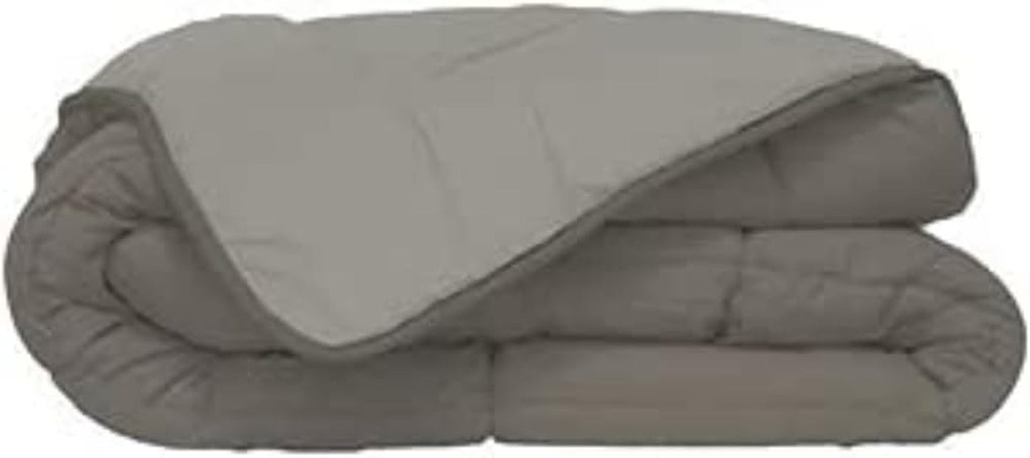 Couette CALGARY Czekolada/Corail 140 Kołdry i kołdry Naty Shop 260X240X1 cm