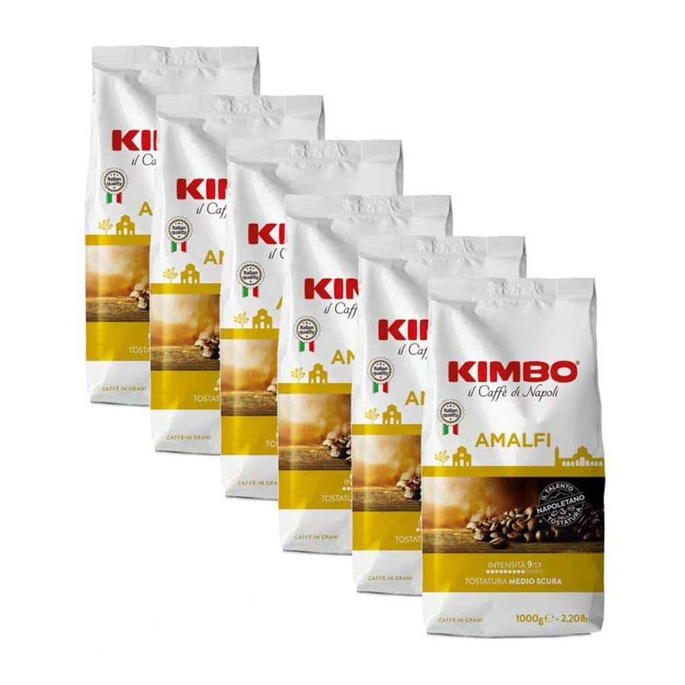 Kawa ziarnista Amalfi, 1 kg, 6 sztuk