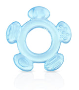 Nuby - 3-stopniowe pierścienie ząbkujące - 3 pierścienie ząbkujące do stymulacji dziąseł i łagodzenia bólu ząbkowania - Zabawka ząbkująca dla dziecka - Bez BPA - 3+ miesięcy