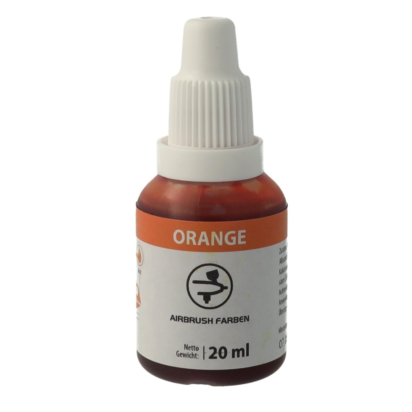 Barwnik spożywczy Bakeryteam Aerobrush Pomarańczowy 20ml