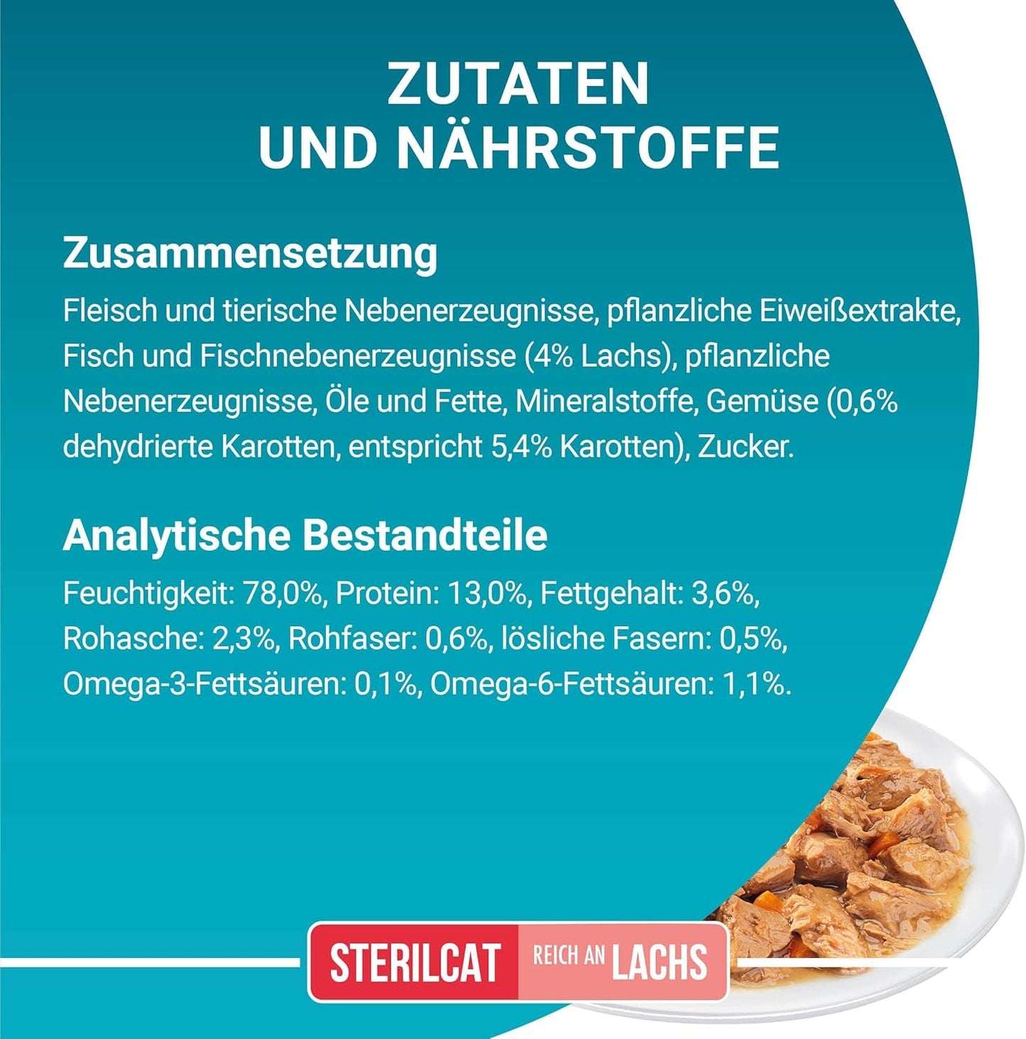 PURINA ONE STERILCAT mokra karma dla kotów, delikatne kawałki w sosie dla kotów sterylizowanych, z łososiem, opakowanie 26 szt. (26 x 85 g)