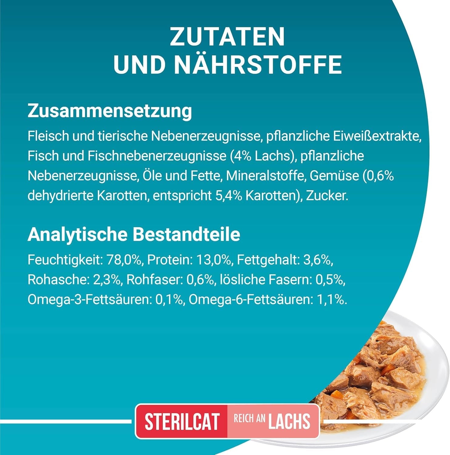 PURINA ONE STERILCAT mokra karma dla kotów, delikatne kawałki w sosie dla kotów sterylizowanych, z łososiem, opakowanie 26 szt. (26 x 85 g)