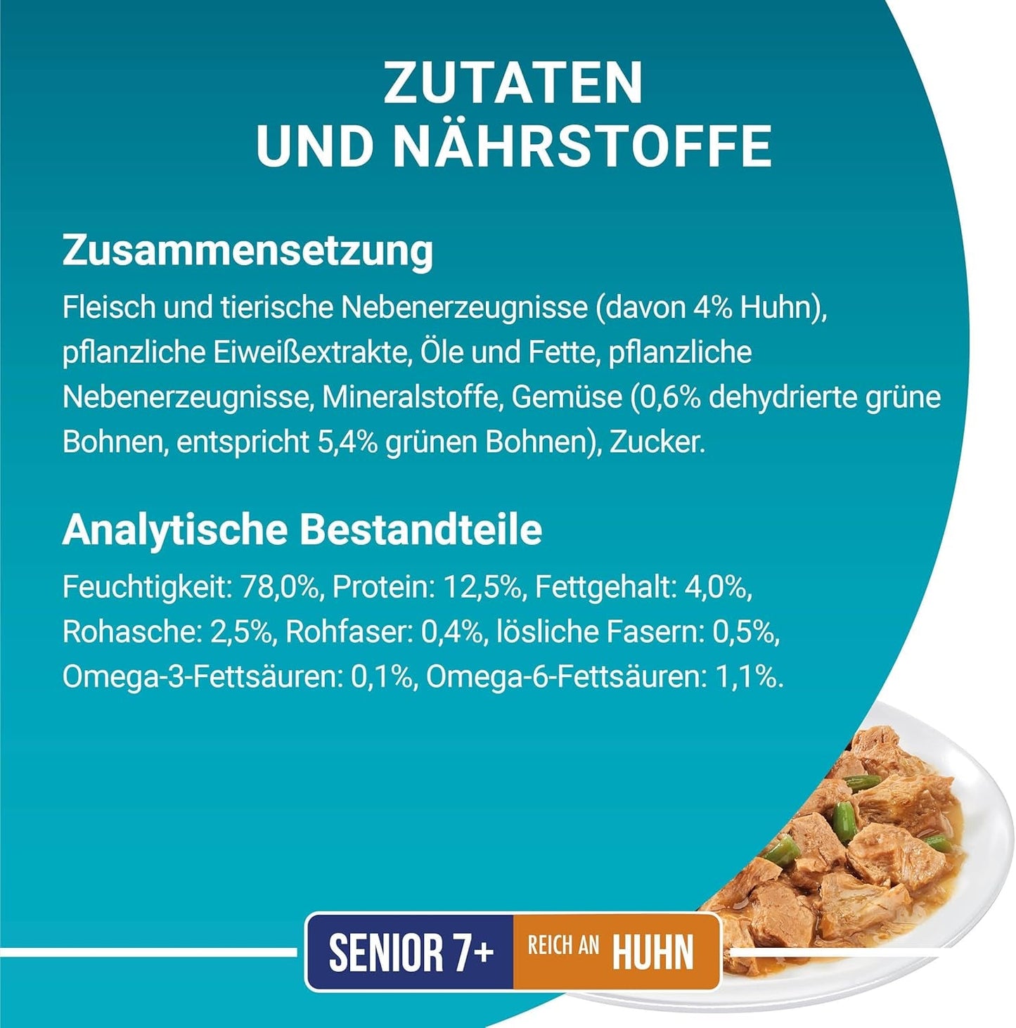 PURINA ONE Senior 7+ mokra karma dla kotów, delikatne kawałki w sosie z kurczaka, opakowanie 26 szt. (26 x 85 g)
