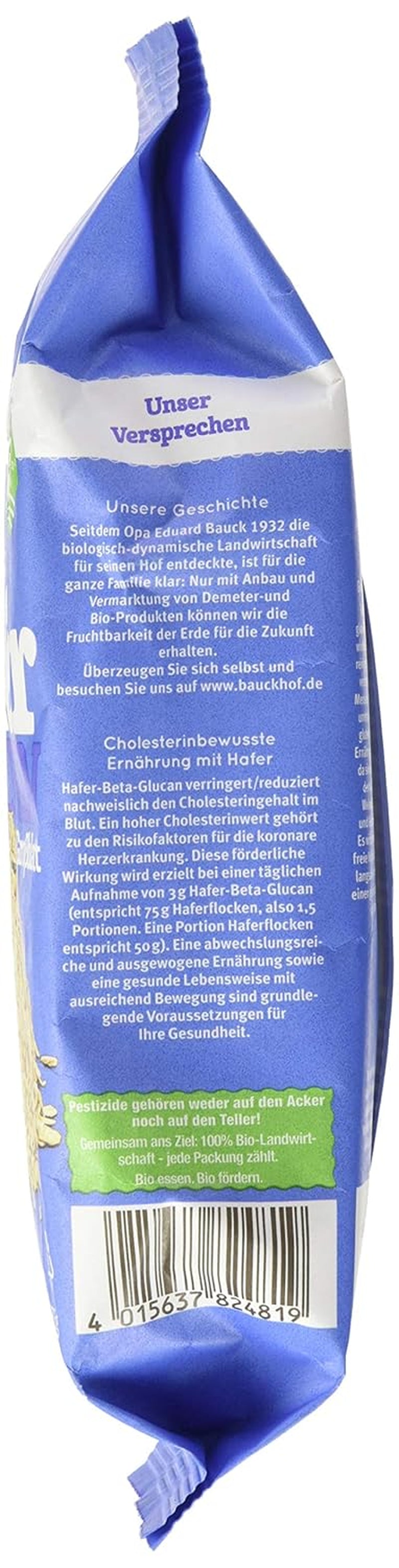 Organiczne płatki owsiane Hof, 475 g