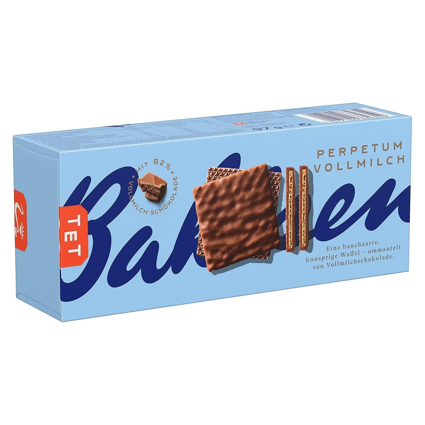 Wafelek z mlecznej czekolady Bahlsen Perpetuum (1 x 97 g) (10 szt. w opakowaniu)