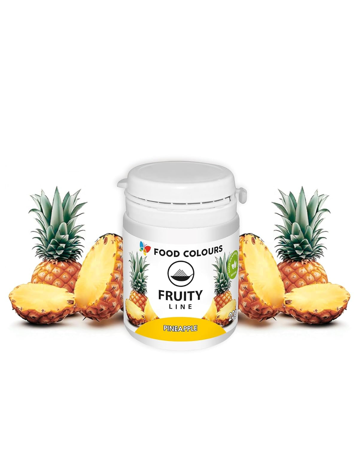 Barwnik spożywczy w proszku barwnik naturalny Fruity Line BLUEBERRY 20G naturalny barwnik w proszku do kremów polewa biszkoptowa do ciasta w proszku barwnik spożywczy do galaretek do napojów