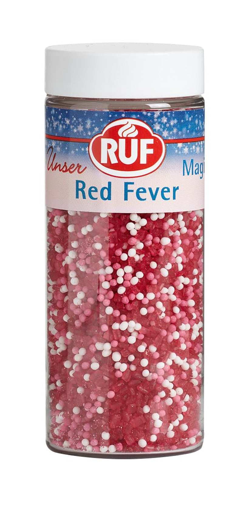 RUF Love Chocolate Chocolate Soczewica Dekoracje z delikatnej mlecznej czekolady z chrupiącą i kolorową polewą cukrową, opakowanie 75g