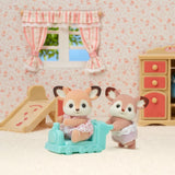 Sylvanian Families 5800 bliźniaków jeleni, zestaw figurek zwierząt, figurki zwierząt leśnych, zabawka dla dzieci w wieku od 3 lat