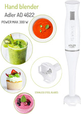 Adler AD4622 Mikser, plastik, biały Kuchnia Naty Shop