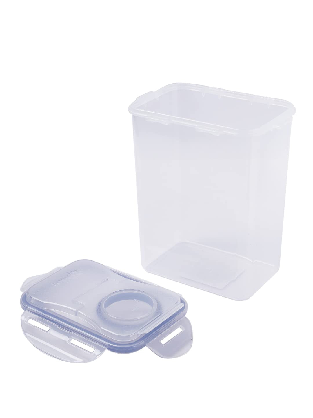 Pojemnik zbiorczy LocknLock PP Classic 1,8L | 15,1 x 10,8 x 19 cm | 100% szczelne pudełko do przechowywania | dozownik żywności do musli lub żywności | Pojemnik do przechowywania niezawierający BPA i nadający się do mycia w zmywarce Pudełka do przechowywania żywności Naty Shop