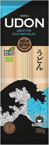 Allgroo Organiczny makaron pszenny, Udon, CN-BIO-154-1 x 300g