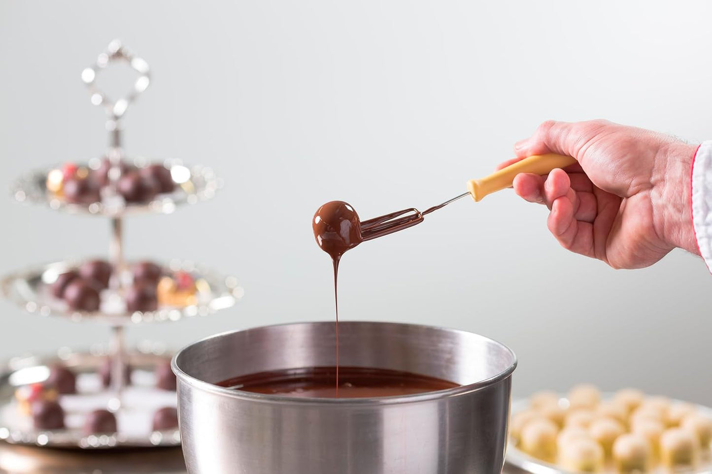Kulki Reber Mozart - Torba cukiernicza zawierająca 8 sztuk - Oryginalne kulki Reber Mozart Ciemna czekolada, marcepan i nugat - 1 x 160g