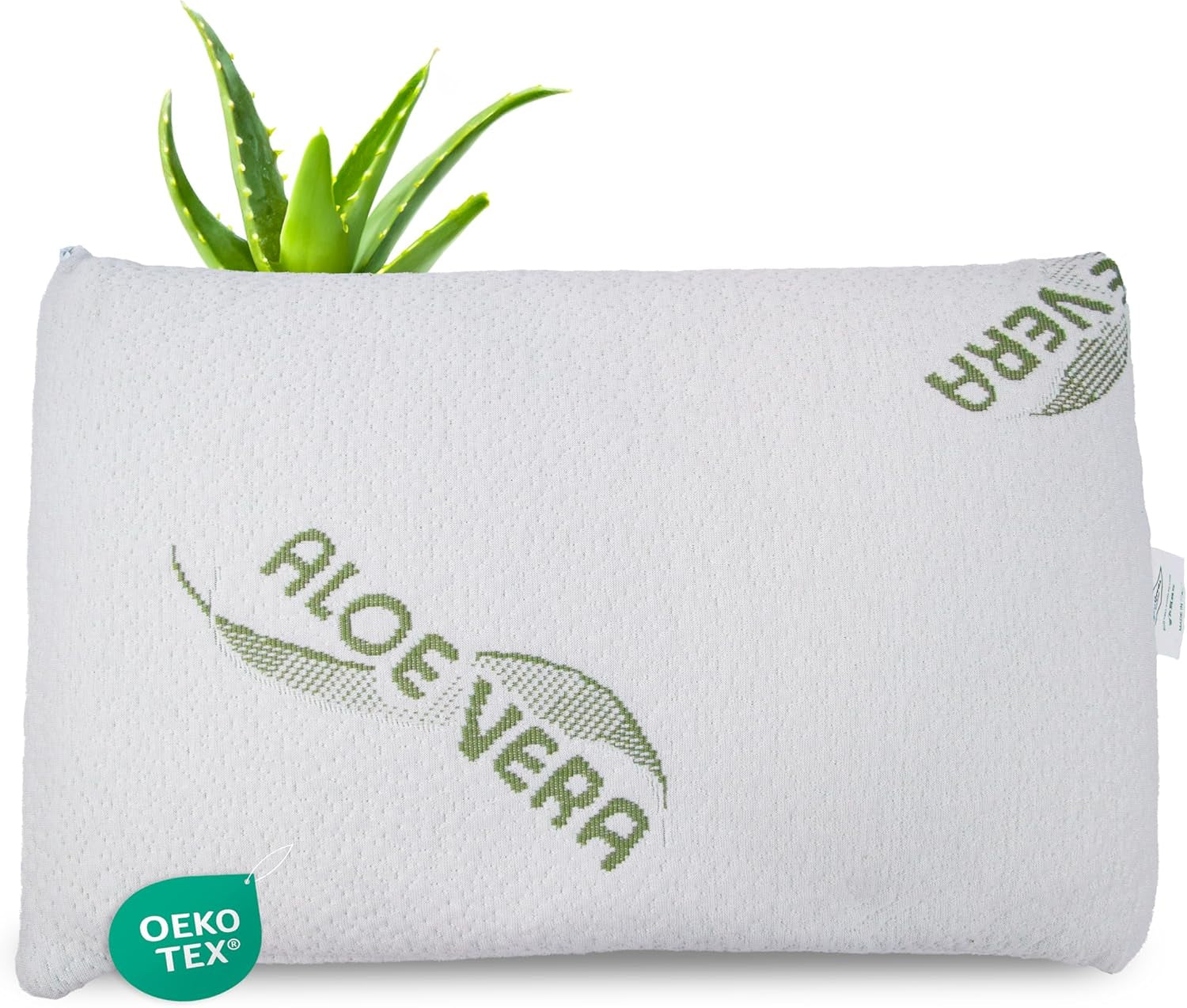 Poduszka ortopedyczna Maxxgoods Poduszka podtrzymująca szyję z pianki Visco Gel z osłoną ochronną Aloe Vera i osłoną wewnętrzną ze 100% bawełny - Poduszka do podkładów na brzuchu, na plecach i na boku (42 cm x 70 cm x 12 cm) Naty Shop Poduszki ortopedyczne na szyjkę macicy 50 x 30 x 5 cm