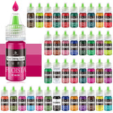 Barwnik spożywczy w płynie 10 ml Naty Shop 6 ml (zestaw 40 szt.)