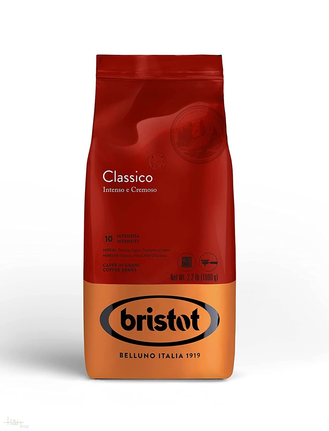 x Bristot Miscela Classico Kawa ziarnista 1 kg.