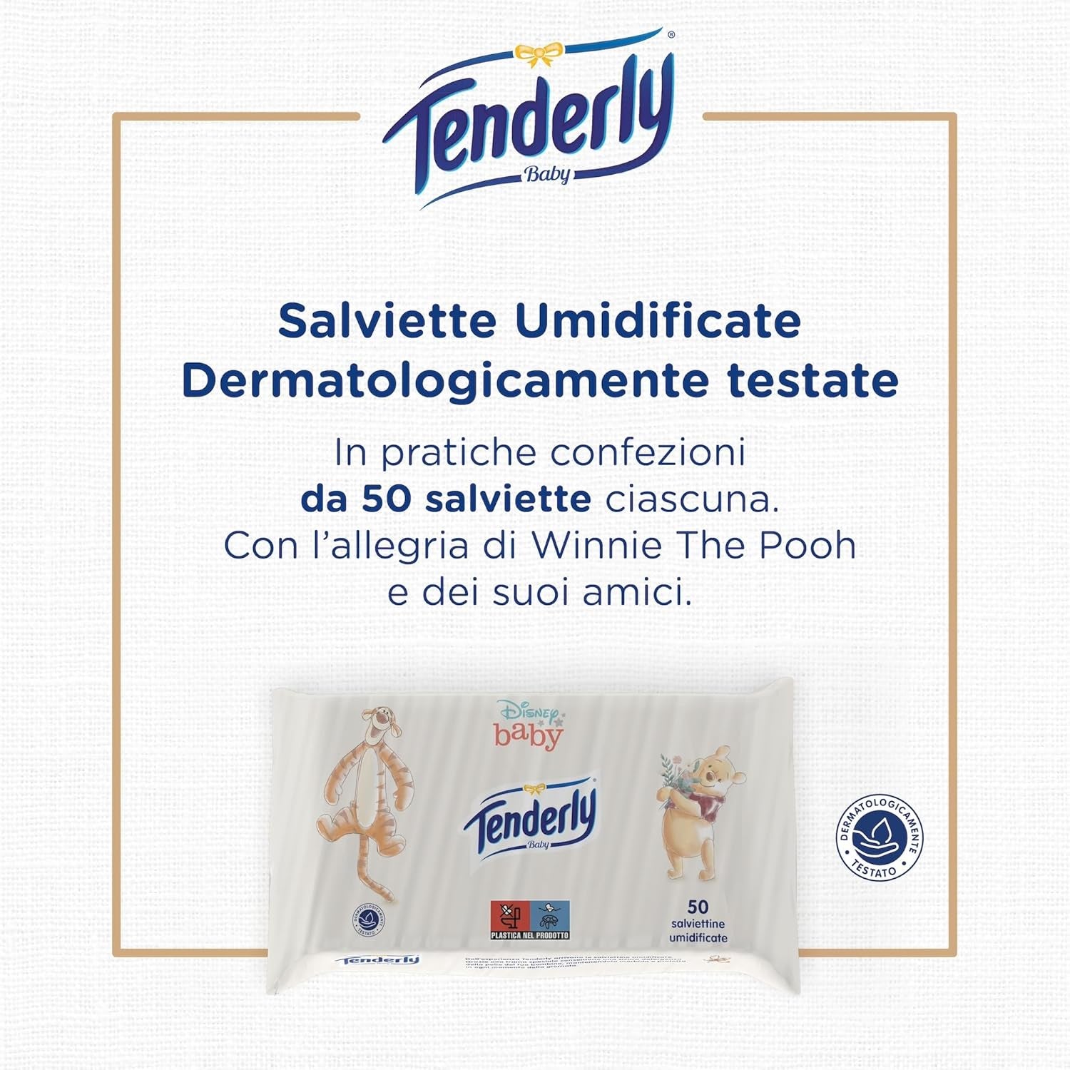 Chusteczki Disney Baby, Chusteczki miękkie, Idealne do codziennego czyszczenia dziecka, Postacie Disneya, Opakowanie 12 szt., Wyprodukowano we Włoszech, Testowane dermatologicznie