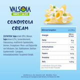 Condisoia krem, idealny krem ​​do gotowania dla osób z nietolerancją laktozy, wegan i wegetarian, wszechstronny w kuchni, 6 x 200 g