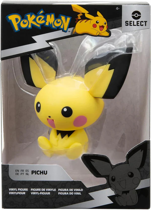 Figurka winylowa Pokemon Pichu 10 cm - oficjalnie licencjonowane Jazwares, wysoka jakość