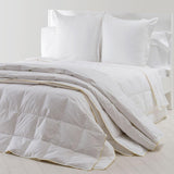 Poszewka puchowa Sancarlos Vivaldi, bawełniana, biała, Cama 105-180 X 220 Cm Kołdry i kołdry Naty Shop