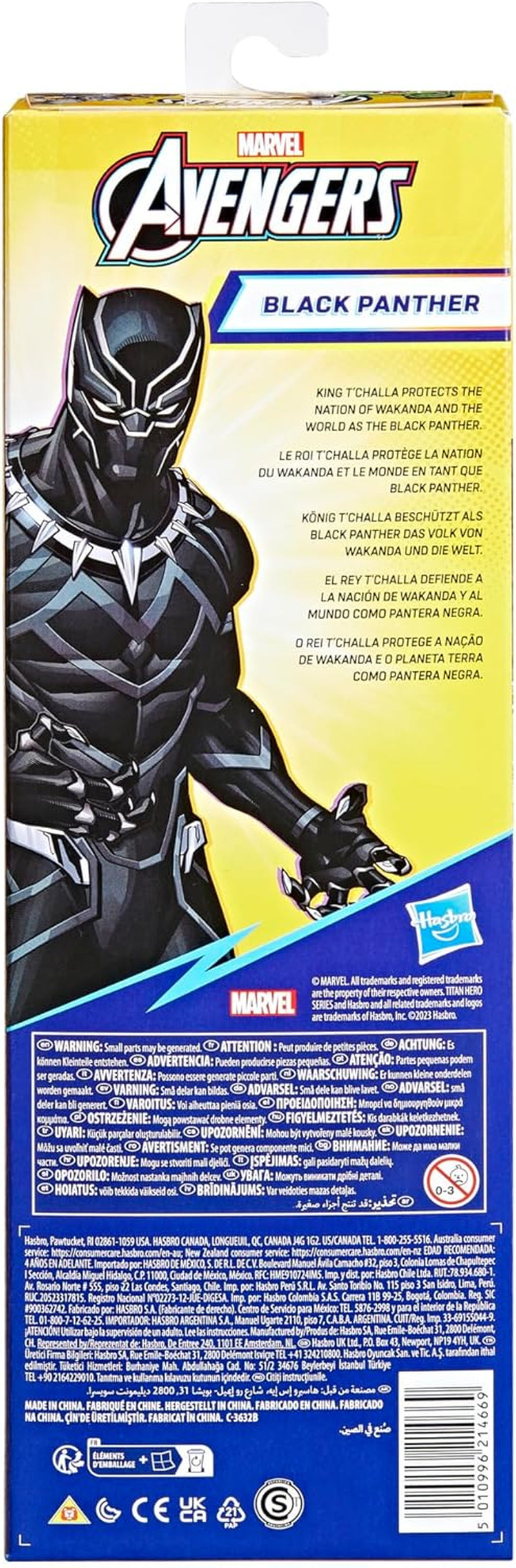Marvel Avengers Titan Hero Series Czarna Pantera, 30 cm wysokości Figurka Figurki Naty Shop