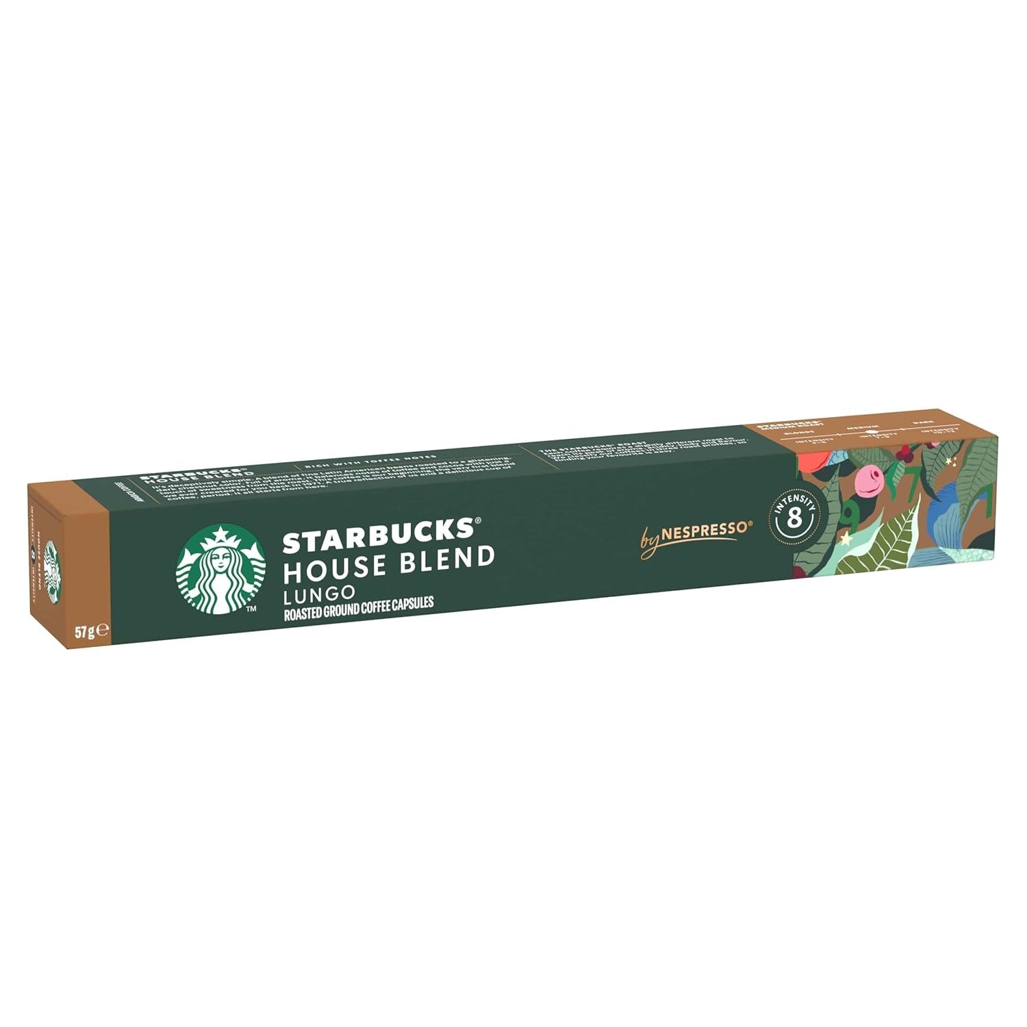 Mieszanka domowa STARBUCKS marki Nespresso, Mittlere Röstung, Kaffeekapseln 10 x 10 (100 Kapseln)