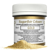 Sugarflair Pump Refill Gold - Zestaw uzupełniający barwnika spożywczego w sprayu z pompką - 25g