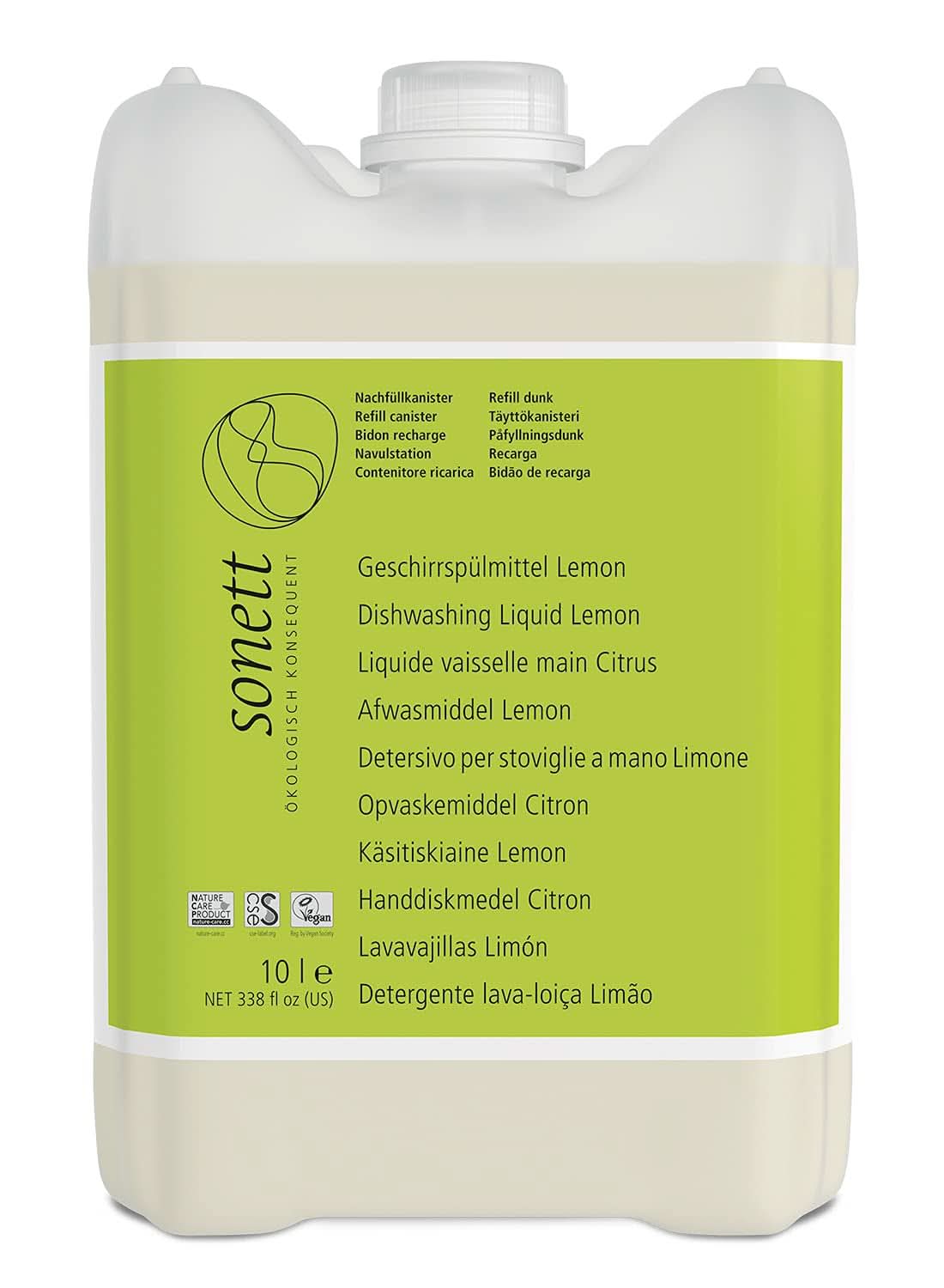 Płyn do mycia naczyń Sonett Lemon Detergenty kuchenne Naty Shop