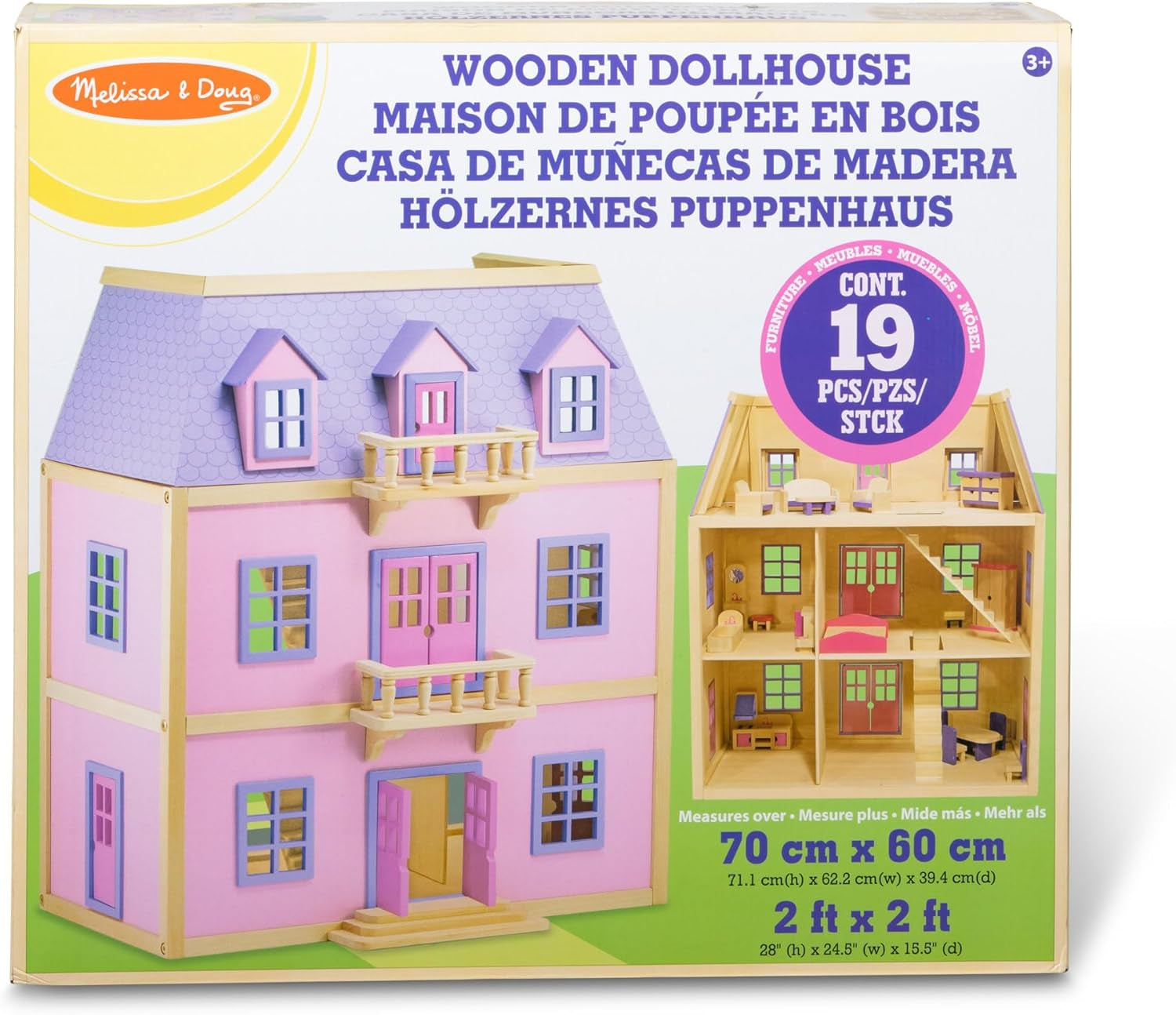 Drewniany domek dla lalek Melissa & Doug