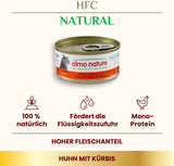 Almo Nature HFC Naturalna mokra karma dla kotów - Różne przepisy z kurczakiem - 6 x 70g