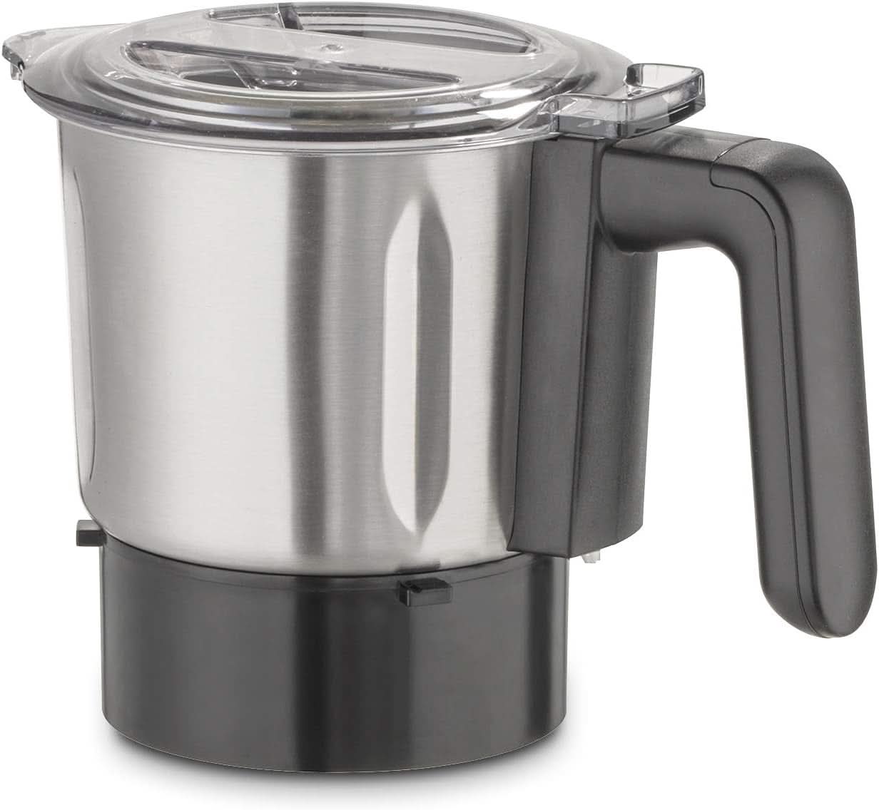 CASO B 1800 Powerblender-Set - Mikser stojący, 28 000 U/Min, Glasbehälter 1,75 L, Inkl. Trinkflasche Und Zerkleiner, Mixer Testsieger Mit Sehr Gut, Edelstahl Naty Shop