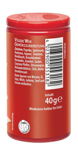 Bambusowy Ogród - Wegetariański Wok Mix Würzmischung | Wegańskie, naturalne składniki | 40 g w dawce