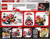 LEGO Super Mario: Mario Kart — standardowy gokart, kolekcja Nintendo, prezent dla dzieci, pozwala chłopcom, dziewczętom i graczom od 7 lat na niezależną zabawę, zabawka przygodowa z figurką ropuchy 72032 Zestawy do budowania Besuche den LEGO-Store
