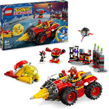LEGO Sonic Jeż Super Sonic kontra. Zestaw gier wideo Egg Drillster Adventure dla dzieci Prezent dla dzieci Zestaw Shadow i Dr Eggman dla chłopców i dziewcząt w wieku 8 lat 76999 Zestawy do budowania Besuche den LEGO-Store Default Title