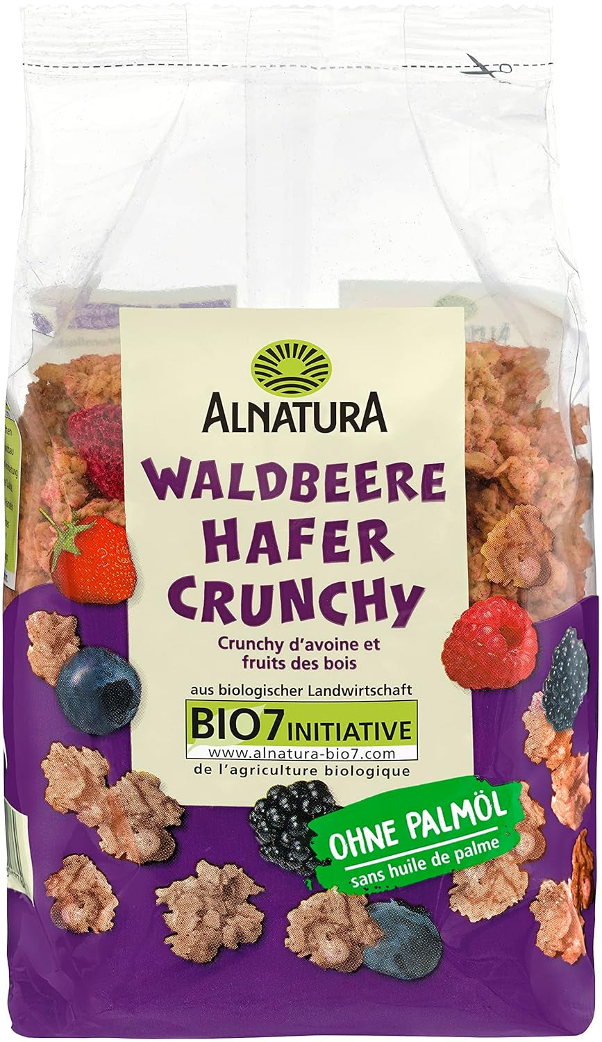 Chrupiące ciastka owsiane z ekologiczną czekoladą, 375g