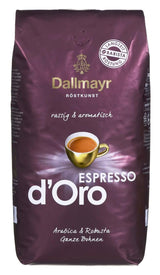 Espresso d'Oro całe ziarna 8x 1000g (8000g) - kawa mocno aromatyzowana