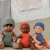 Lalka Miniland Baby, afrykański chłopiec, 32 cm, anatomicznie poprawna
