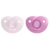 Philips AVENT Soothie - smoczek bez BPA dla dzieci w wieku 0-6 miesięcy, różowy/jasnoróżowy (model SCF099/22)