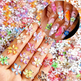 GZMAYUEN 920 szt. Złoto srebro Flatback Perlen Für Nägel, Halbrunde Weiße Beige Nail Perlen, Kleine Halbrunde Flatback Perlen Für DIY Nail Art Decor