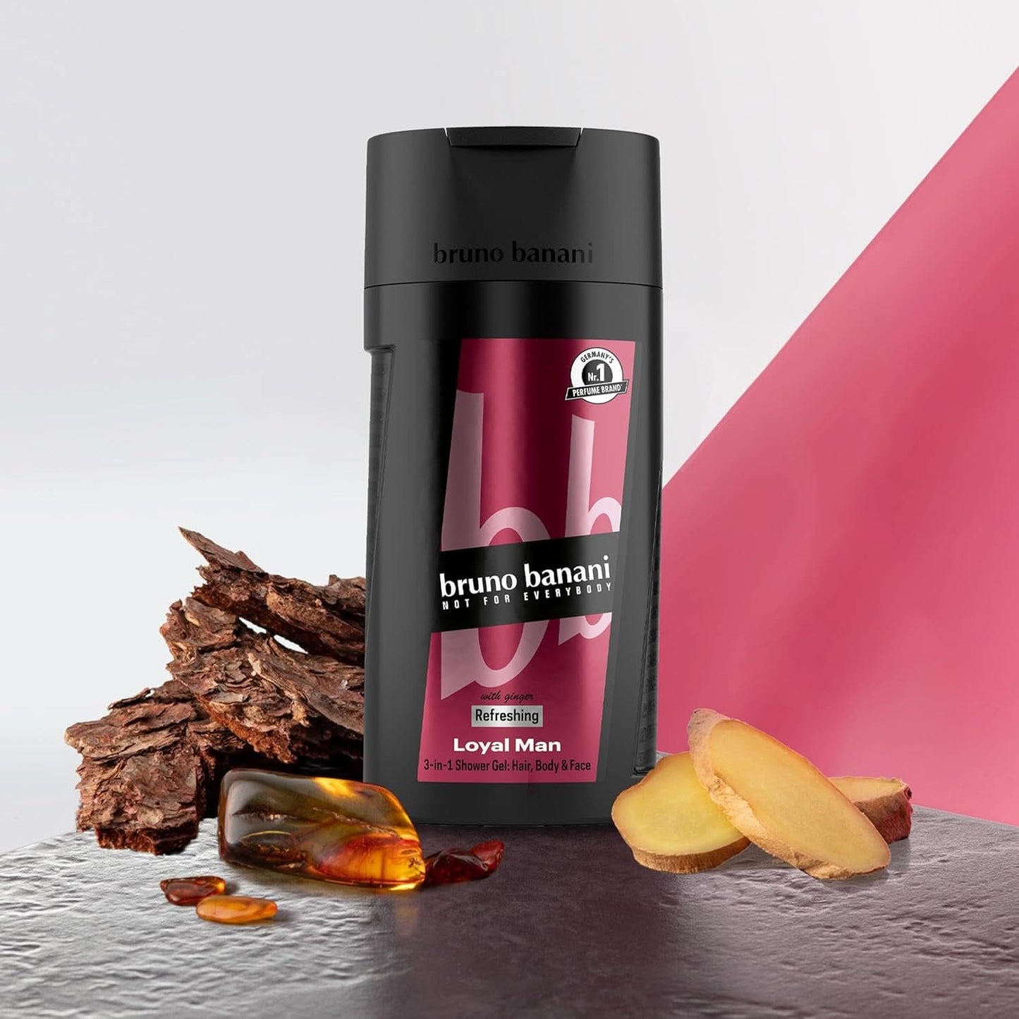 Bruno Banani Loyal Man Żel pod prysznic 3 w 1 do ciała, włosów i twarzy, dla mężczyzn, 250 ml Prysznic i kąpiel Naty Shop