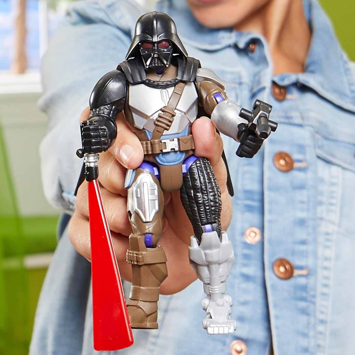 Star Wars Mixmashers Darth Vader Konfigurowalna figurka i akcesoria typu Mix-And-Match Deluxe Figurki i akcesoria Figurki Naty Shop