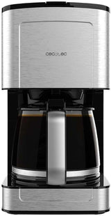 Espresso z filtrem Cecotec Coffee 66 Drop and Touch, moc 950 W, 1,5 L, 12 filiżanek, ekran dotykowy, szklana karafka, timer 24-godzinny, 6 przełączników, filtr siatkowy wielokrotnego użytku