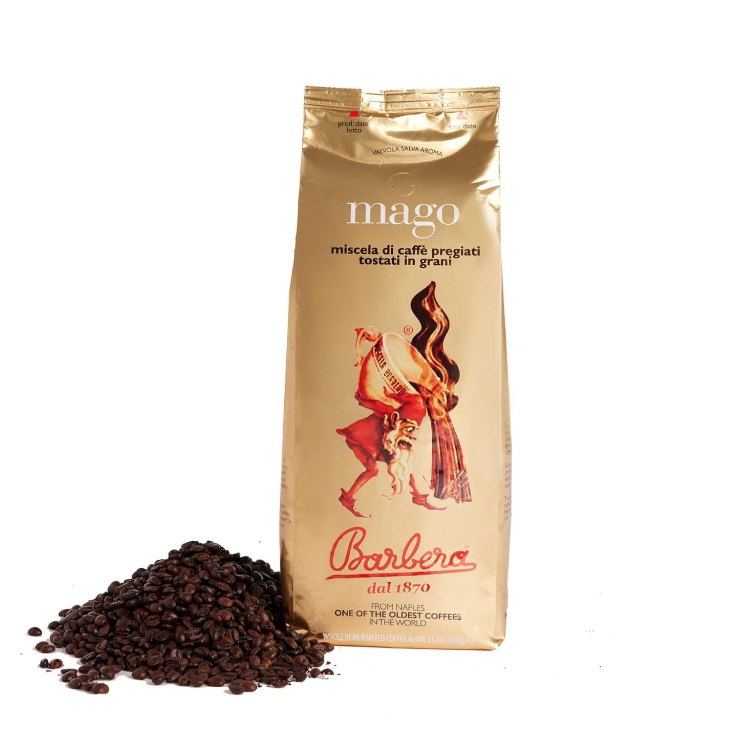 Caffè Barbera - Zestaw do kawy z 3 mieszankami - 1870