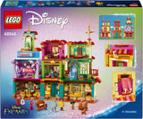 LEGO® Disney Encanto Magiczny dom madrygałów Domek dla lalek dla dzieci z Mirabel Play Zabawka do budowania figurek dla dziewcząt i chłopców od 7 lat 43245 Zestawy do budowania Besuche w sklepie LEGO