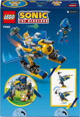 LEGO Sonic the Hedgehog Cyclone kontra. Metal Sonic — kolekcjonerska zabawka Mechy z 2 minifigurkami z gier wideo — pomysł na prezent dla chłopców i dziewcząt od 8. roku życia oraz nastoletnich fanów gier 77002 Zestawy do budowania Besuche den LEGO-Store