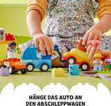 LEGO DUPLO Klasyczne samochody i ciężarówki z klocków, zestaw pojazdów do zabawy dla dzieci od 1,5 roku, kreatywna zabawka edukacyjna, zabawkowy samochód i samochód wyścigowy 10439 Zestawy do budowania Kup w sklepie LEGO