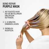 Schwarzkopf Professional BLONDME Bond Repair Purple Mask Maska do włosów chłodnych Neutralizuje żółte odcienie do włosów farbowanych, rozjaśnianych i jasnych Głęboko odżywiająca i wzmacniająca maska do włosów 200 ml Naty Shop