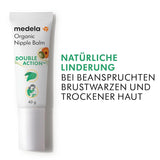 Medela Bio-Brustwarzenbalsm – Beruhigend Und Pflegend Für Stillende Mütter – Hergestellt Aus Naturichen, Sicheren Inhaltsstoffen – Linderung Bei Beanspruchten Brustwarzen – Artykuły poporodowe 40 G Akcesoria Żywność i karmienie piersią Sklep Baby Naty
