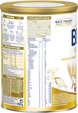 BEBA SUPREME 2 Mleko następne po 6 miesiącu, tylko laktoza, bez oleju palmowego, opakowanie 6 szt. (6 x 800 g) Naty Shop