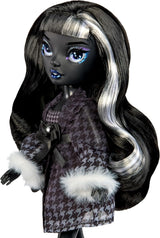 Rainbow High Shadow High Girl's Night - Shanelle Onyx - 28 cm modna lalka w odcieniach szarości, czarnych włosach i stroju z akcesoriami i grzebieniem - Dla kolekcjonerów i dzieci w wieku od 6 lat
